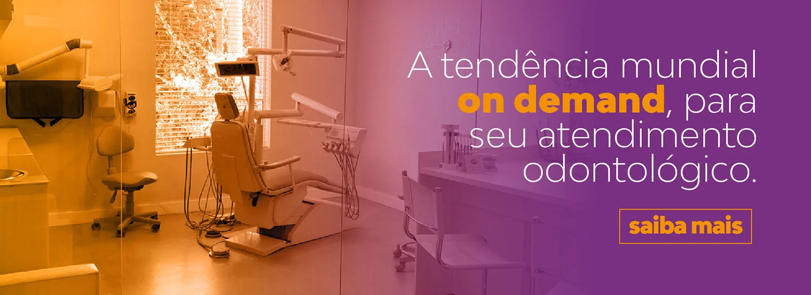 A tendência mundial on demand, para seu atendimento odontológico. 